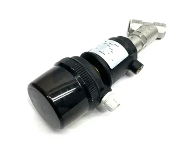 USED ASCO ANGLE BODY 2-WAY MOTORIZED PISTON VALVE, 1/2" NORMALLY OPEN