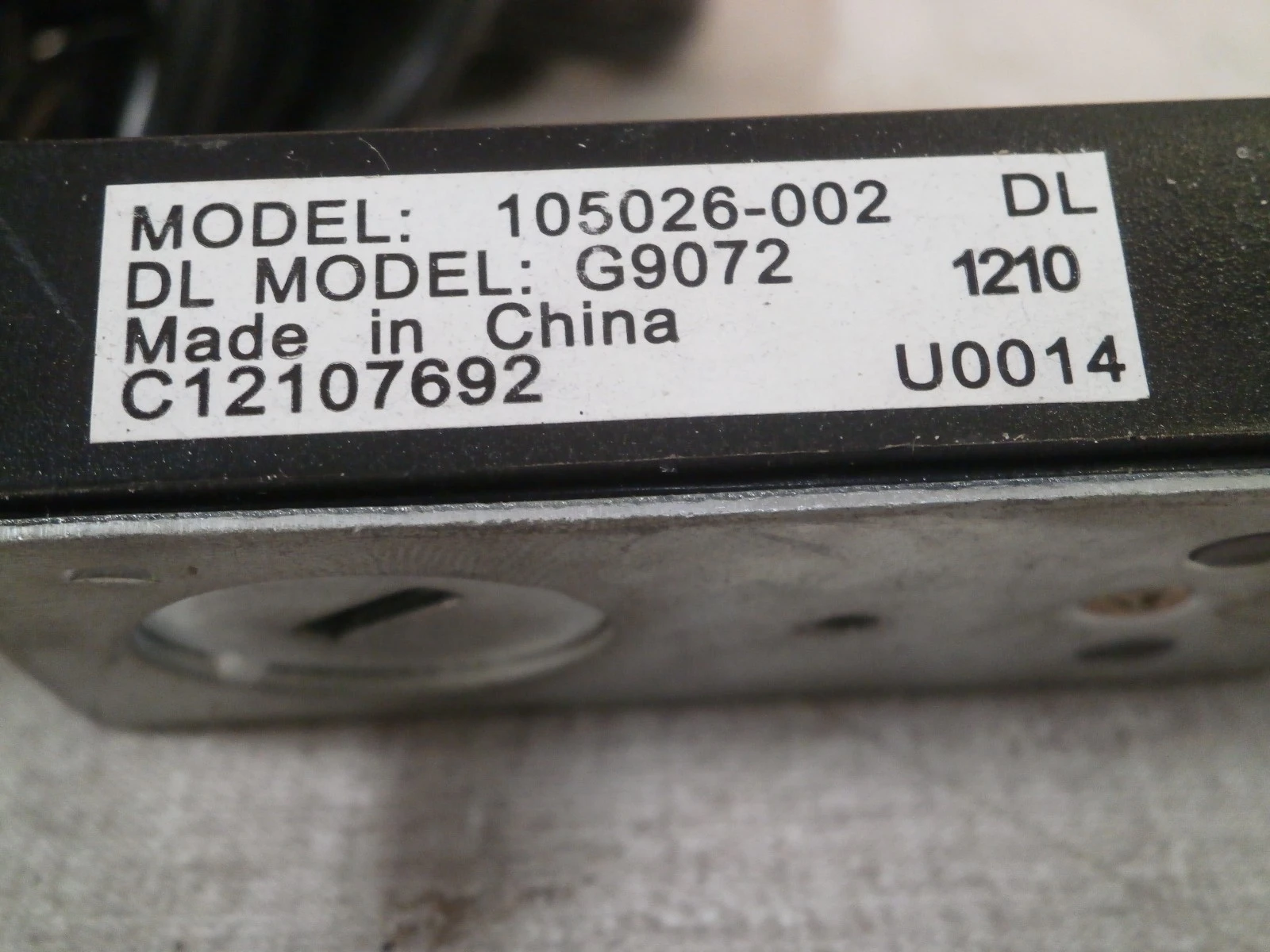 USED DL 105026-002