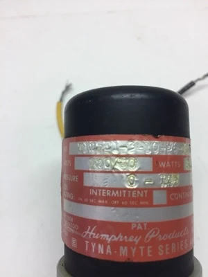 USED HUMPHREY T125E1-3-10-36-JB80