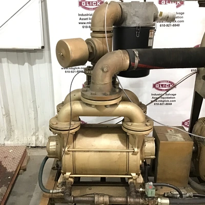 Dekker VMX0553KA1-00 Oil Sealed Liquid Ring Vacuum Pump System