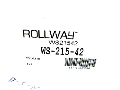 NEW ROLLWAY WS-215-42 ROLLER BEARING WS21542