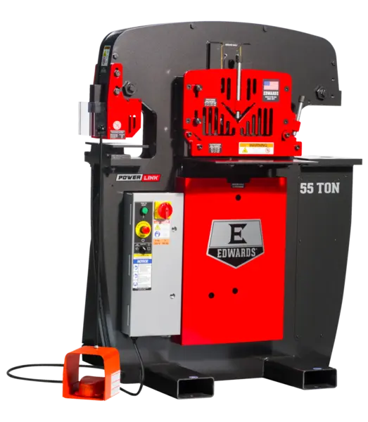 New | in-Stock EDWARDS 55 Ironworkers Illinois US | Olympus Machinery Group #1351394