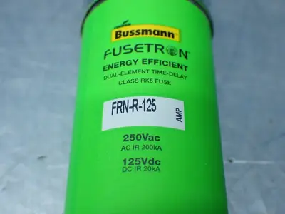 New | in-Stock BUSSMANN FRNR125 Fuses | HGR 24 #742689