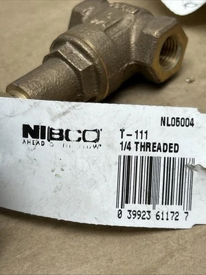 NEW NIBCO T-111