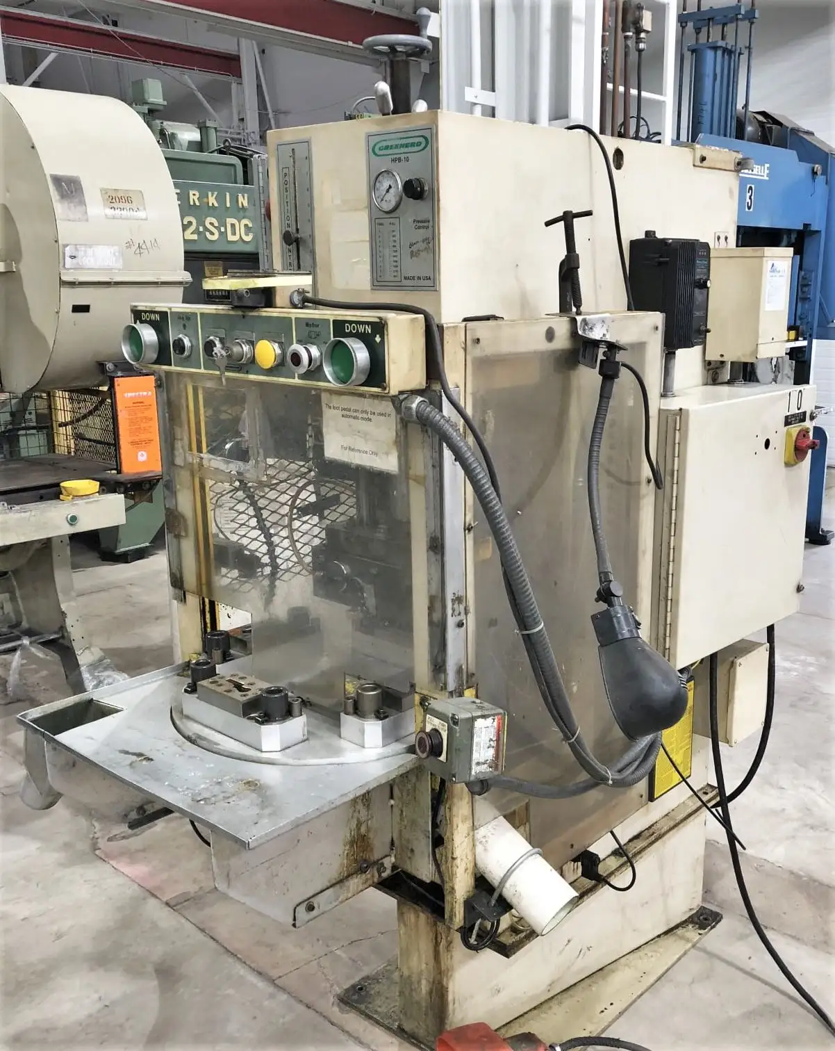 USED 1999 GREENERD PRESSES GREENERD HPB-10 PRESS