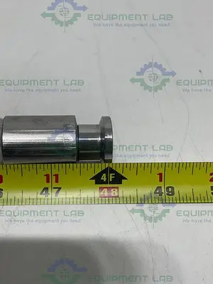 USED SANI-TECH STHT-WR-0500 48" SILICONE HOSE W/ 1/2" SANITARY FITTING