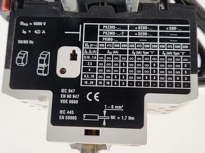 USED Moeller PKZM0-4