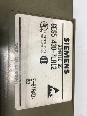USED SIEMENS 6ES5 430-7LA12