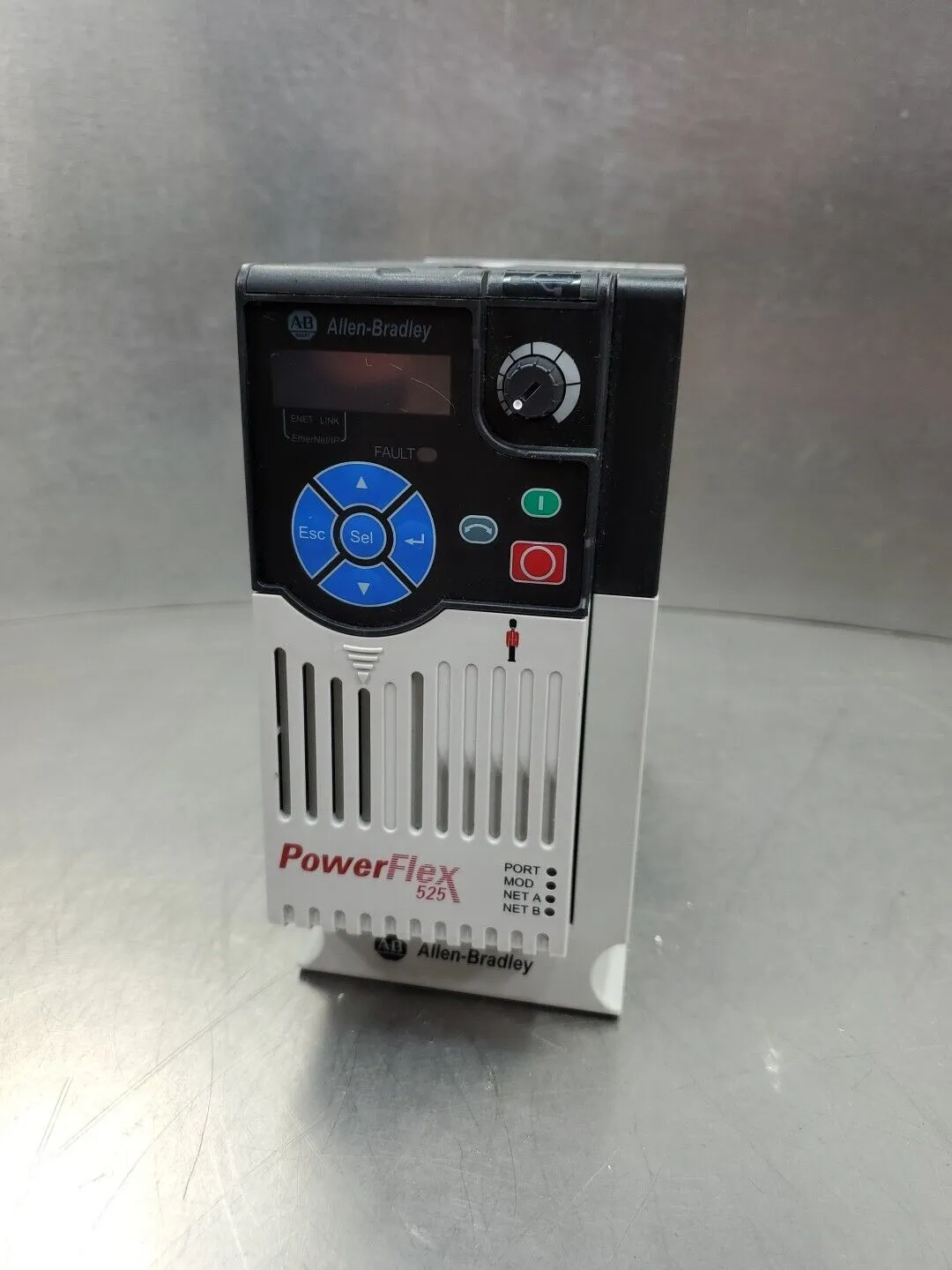 Allen-Bradley 25B-D010N104 Ser A PowerFlex 525 4kW (5Hp) AC Drive. 1-E10