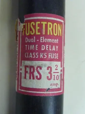 USED FUSETRON FRS-3-2/10
