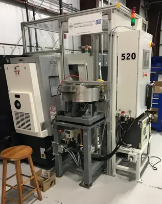 2019 HWACHEON CUTEX 160BMC FANUC ROBOT AUTOMATION CELL
