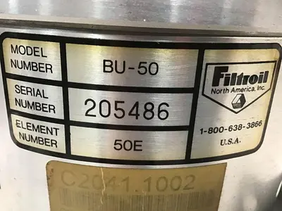 USED FILTROIL BU-50