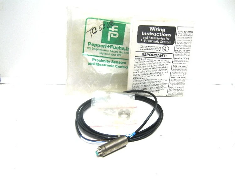 New | in-Stock PEPPERL+FUCHS NJ-1.5-6.5-E3-E84 Proximity Sensors Kentucky US | Industrial Parts R Us Inc. #357250