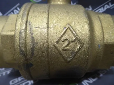 Parker MS-68 2 inch Brass Valve 600 WOG New