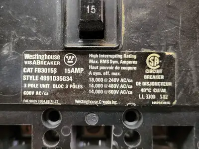 USED WESTINGHOUSE FB3015S