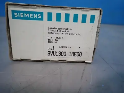 New | in-Stock SIEMENS 3VU13001ME00 Circuit Breakers | HGR 24 #732048