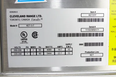 USED Cleveland KET-3-T