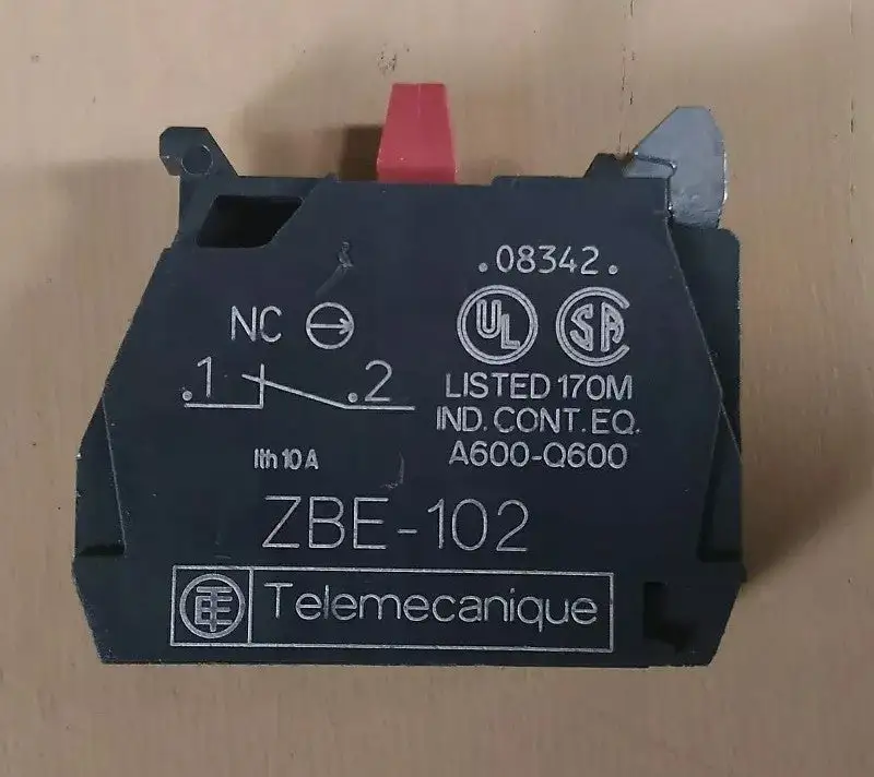 Telemecanique ZBE-102 Contact Block 4D