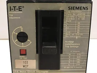 USED SIEMENS ED63A040