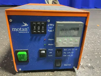 Used MOTAN MINICOLOR S1T Hopper Blending Feeding Equipment Ohio US | HGR 24 #1518998