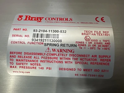 Bray _UNKNOWN_ Other Valves & Manifolds | Fram Fram LLC (12)