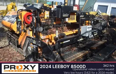 Used 2024 LEEBOY 8500D Asphalt Pavers Alabama US | Proxy Equipment #1382875