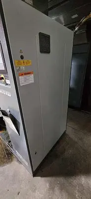 USED 2013 ATLAS COPCO MODEL VARIABLE-SPEED DRIVE ROTARY SCREW AIR COMPRESSOR 2013 ATLAS COPCO MODEL VARIABLE-SPEED DRIVE ROTARY SCREW AIR COMPRESSOR