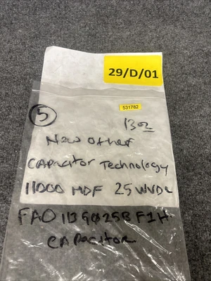 New | in-Stock Capacitor Technology FAO113G025BF1H Capacitors California US | Davliegogo LLC #1705978