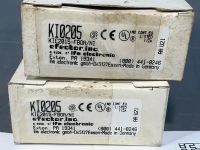 Used IFM ELECTRONIC KI0205 Proximity Sensors Ohio US | HGR 24 #1572153