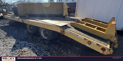 Used 1999 EAGER BEAVER 33' X 102 Flatbed Trailers New Jersey US | Proxy Equipment #1381590