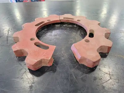 Segmental Rim Sprocket H2609M13, Chain H78, 2.609 Pitch