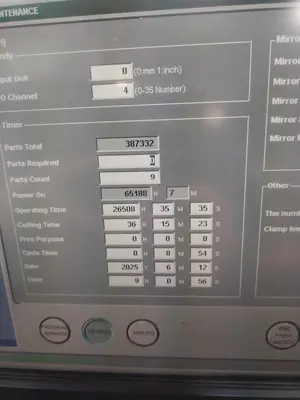 USED 2004 AMADA EM2510NT