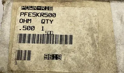 New | in-Stock OHMITE PFE5KR500 Miscellaneous Equipment (Electrical & Power) | Surplus Asset Holdings #1197285