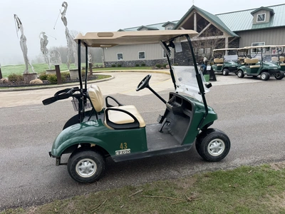 (1) 2017 E-Z-Go golf cart with a Kawasaki gas engine, model 625111G01, does not include Club canopy ...