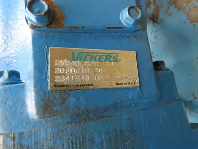 Eaton Vickers Hydraulic Power Unit 45 Gallon 19 GPM 3000PSI 20Hp 230/460V 3Ph