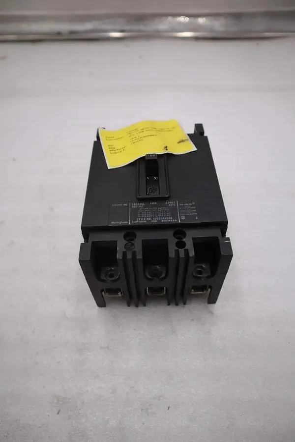 Westinghouse FB3150L 150 Amp 3 Pole 600v Circuit Breaker STK CC245