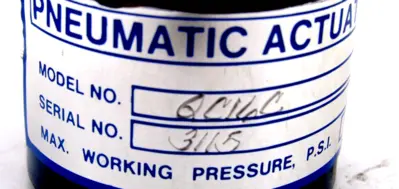 NEW UNBRANDED QC16C PNEUMATIC ACTUATOR