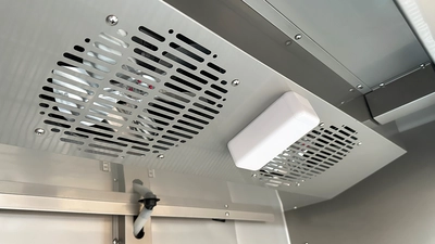 171-0185 2-Door Reach In Self Contained Stainless Steel Cooler
