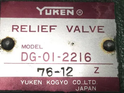 USED YUKEN DG-01-2216
