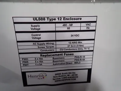 Used 2015 HENROB _UNKNOWN_ Automation Control (HMI) Ohio US | HGR 24 #1133339