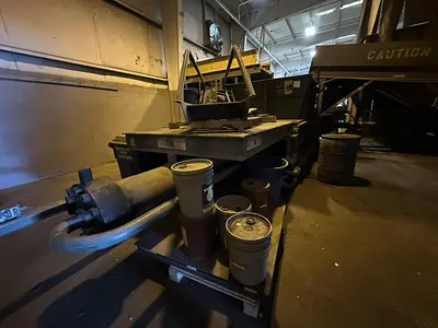 USED HARRIS HRB-8/NF TWO-RAM BALER