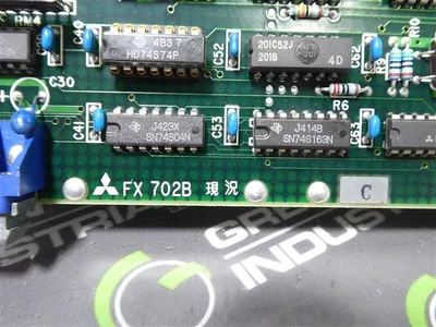 Mitsubishi FX702B Control Board BN624E525H01 Rev. C Used