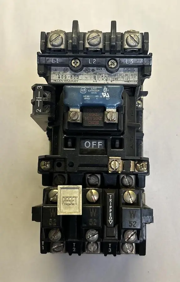 Used ALLEN-BRADLEY 509-B0D Industrial Controls Ohio US | Surplus Asset Holdings #1240162