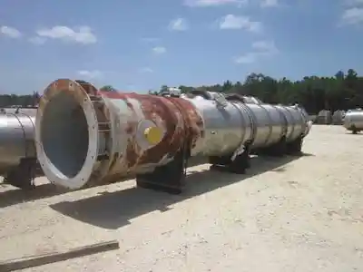 61 " dia praj industries ss tray columns