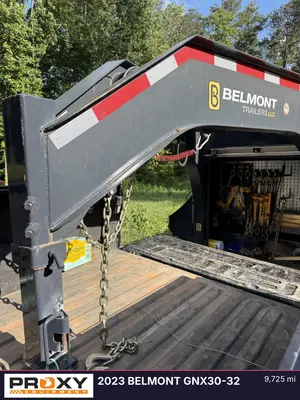 Used 2023 BELMONT GNX30-32 Flatbed Trailers North Carolina US | Proxy Equipment #1388875