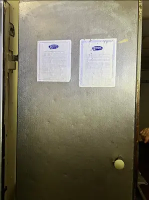 USED CUSTOM BUILT Indoor Freezer