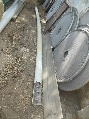 Conveyor, Screw, 4" X 18', S/st, 5 HP, Flexible, #S740003