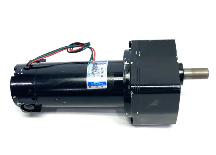 Used Leeson Parallel Gearmotor 1/4HP 125rpm TENV 90VDC CM34D25NZ56B Gearmotors Michigan US | Maverick Industrial Sales #1398517