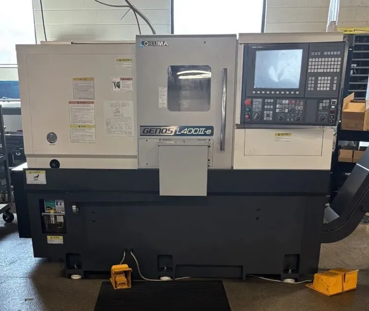 Used 2023 OKUMA GENOS L400II CNC Lathes Arizona US | Midstate Machinery #1095197