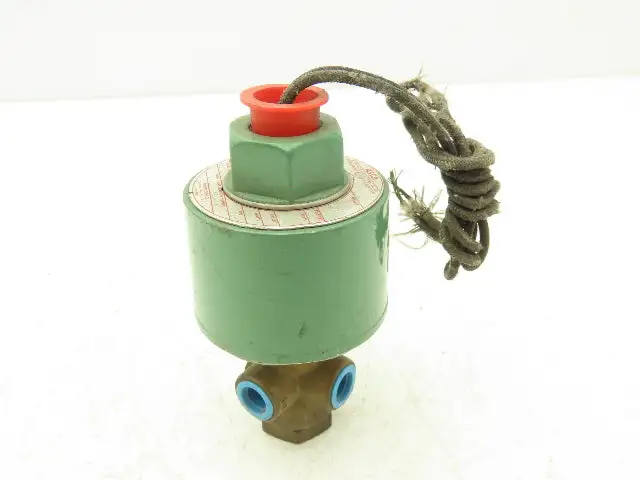 Asco Redhat JV-204-853-5 Solenoid Valve 3-Way 300 PSI 1/4" NPT NC 120V